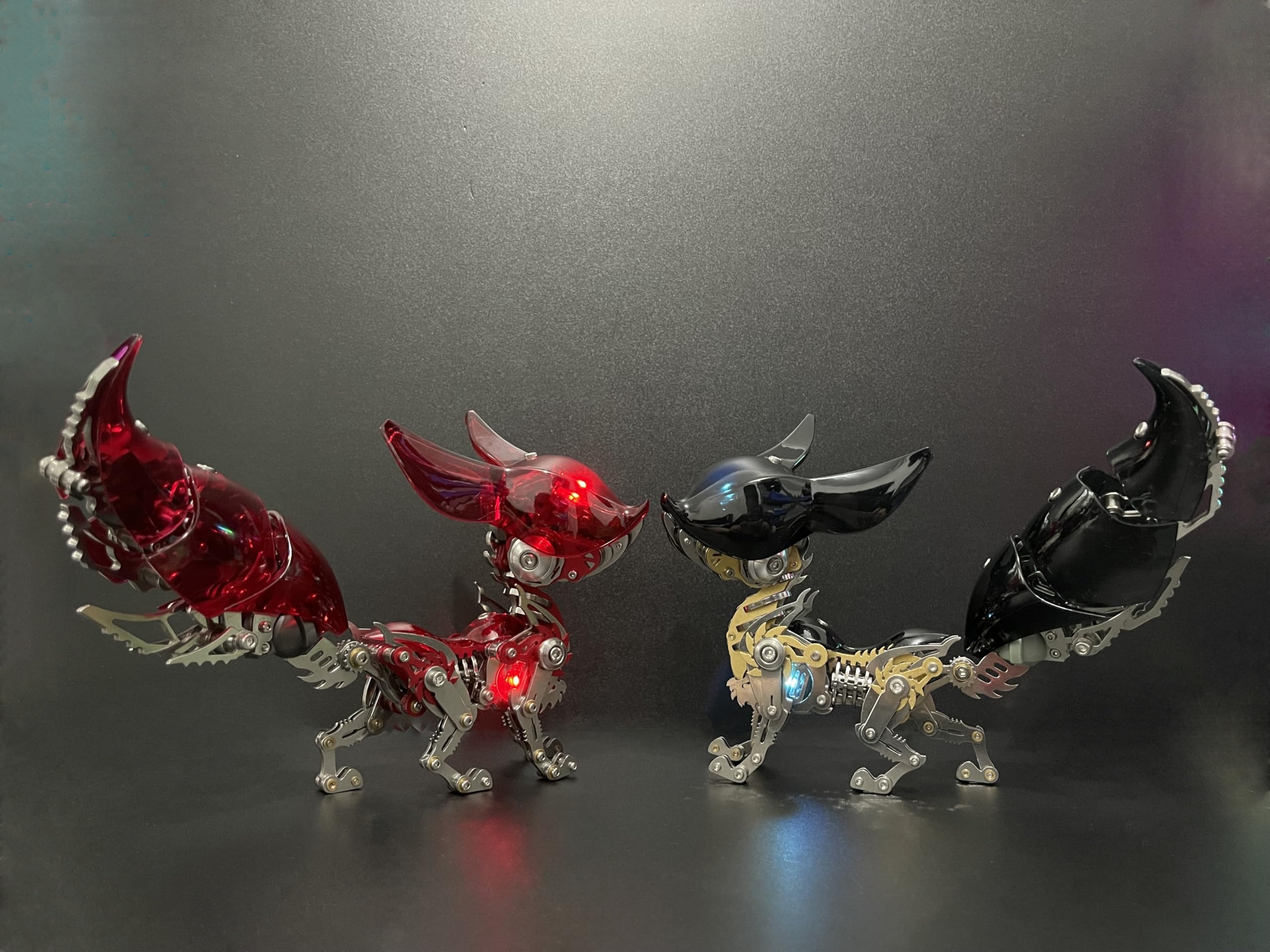 Amazon.com: Mechanical Fox Model Kit | 3D Metal Puzzle for Adults